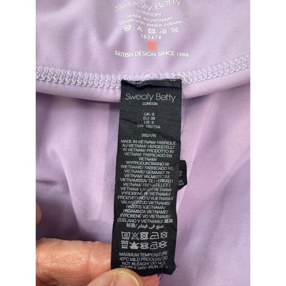 Sweaty Betty Swift Running Skort Purple Lavender Athletic Tennis Golf Small - Picture 4 of 12